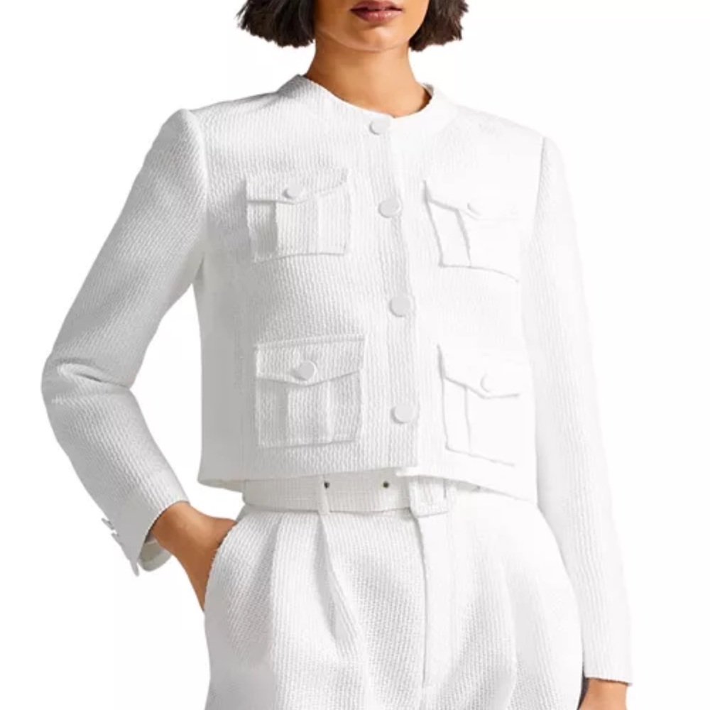 Ted Baker Alera Cropped Boxy Cargo Jacket
